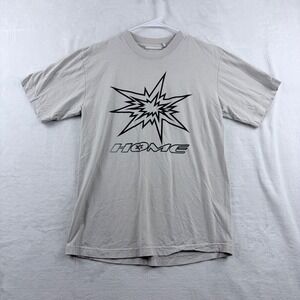 HOME Graphic Burst T-Shirt‎ Gray Short Sleeve Streetwear Tee Size Small